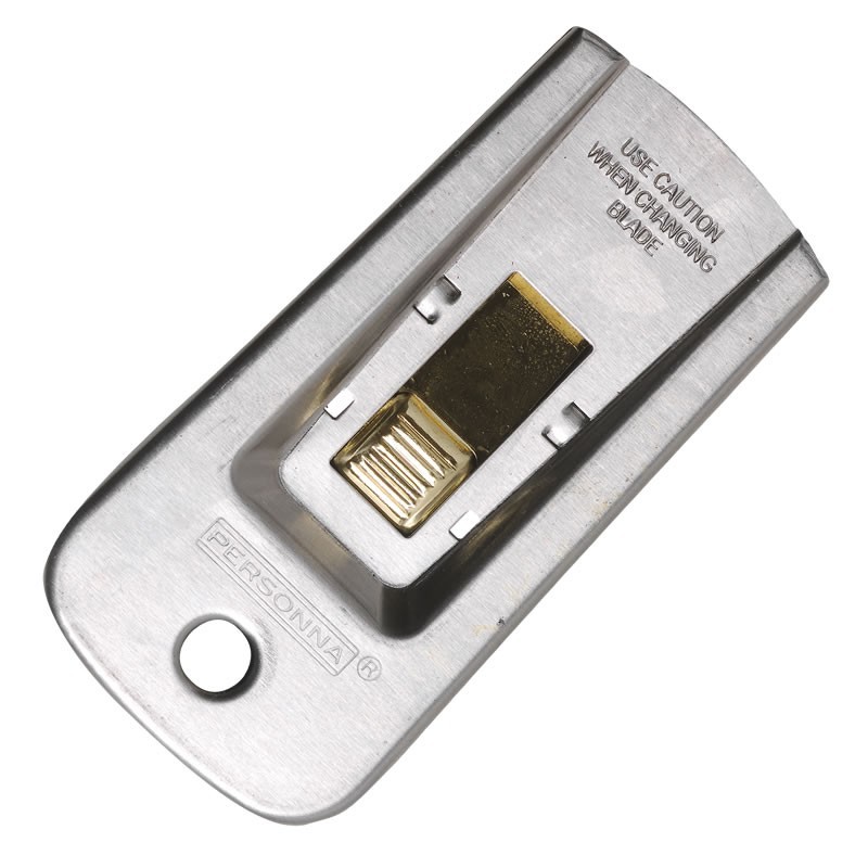 GRATLAM100 - Grattoir métal rétractable